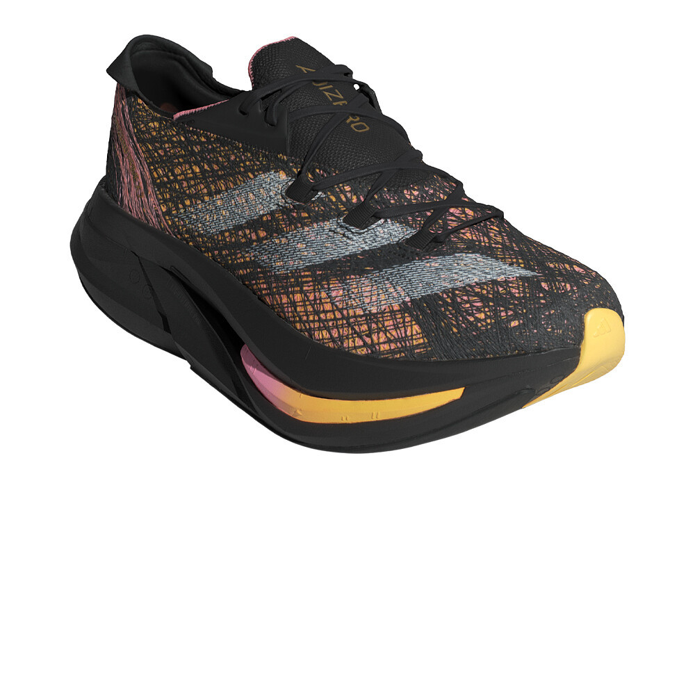 adidas Adizero Prime X 2 Strung Running Shoes | Core Black/Zero Metallic/Spark — photo 6