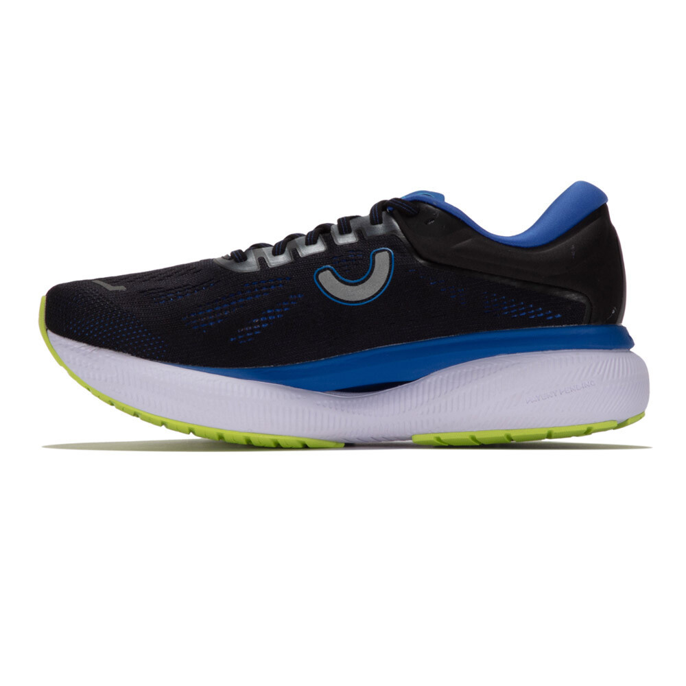 True Motion U-TECH Aion 3 Men's Running Shoes | Black/Princess Blue/Acid Lime — photo 5