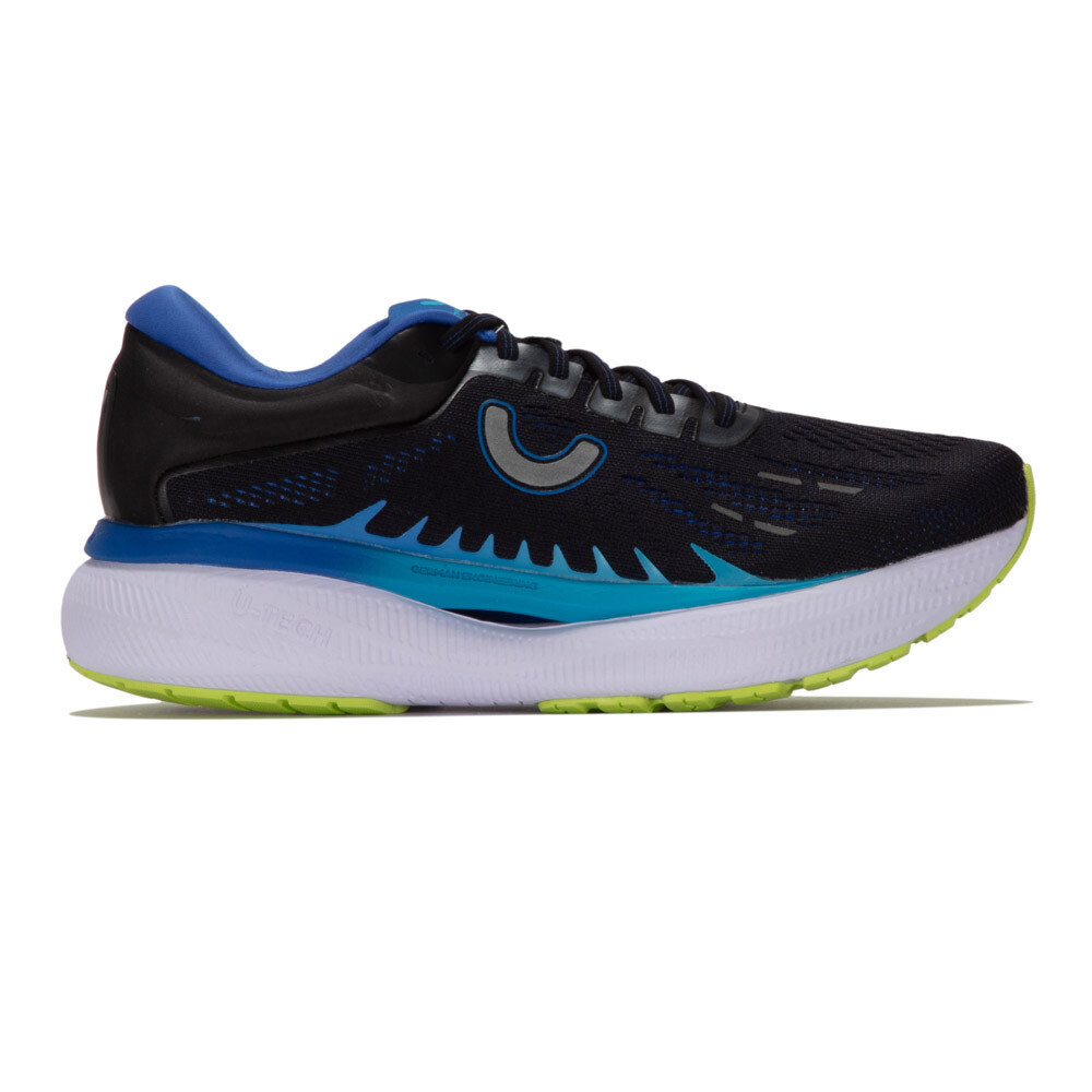 True Motion U-TECH Aion 3 Men's Running Shoes | Black/Princess Blue/Acid Lime — photo 4