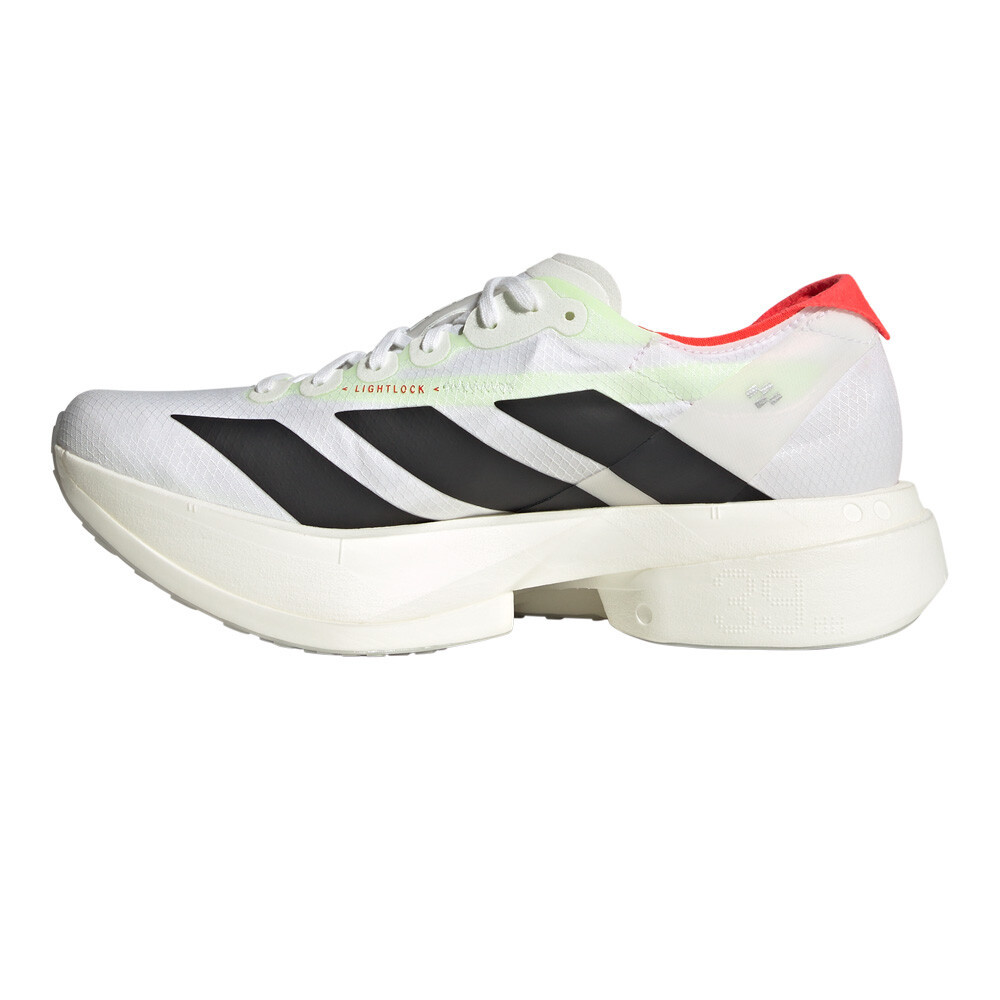 adidas Adizero Adios Pro 4 Women's Running Shoes | White/Core Black/Silver Metallic — photo 4