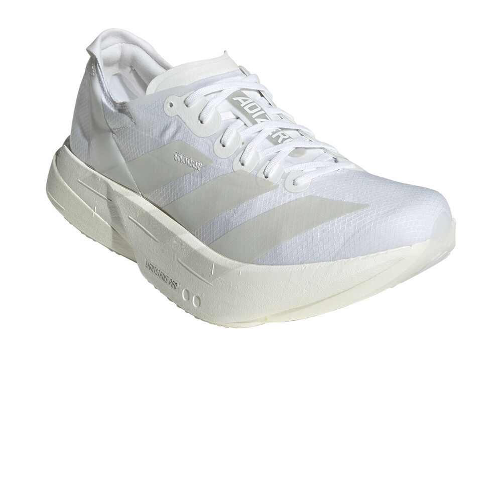 adidas Adizero Adios Pro 4 Women's Running Shoes | Cloud White/Zero Metallic/Crystal White — photo 6