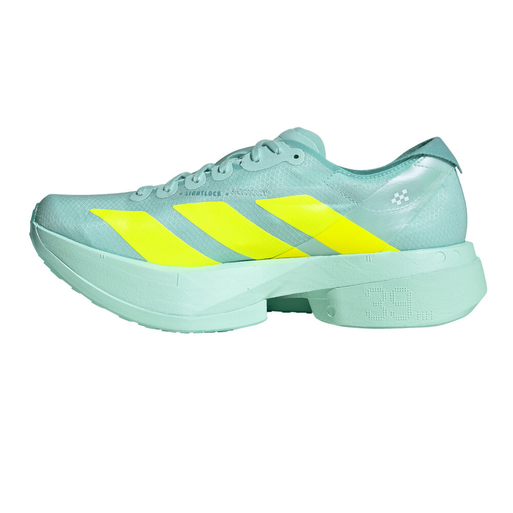 adidas Adizero Adios Pro 4 Women's Running Shoes | Semi Flash Aqua/Lucid Lemon/Mint Tone — photo 5