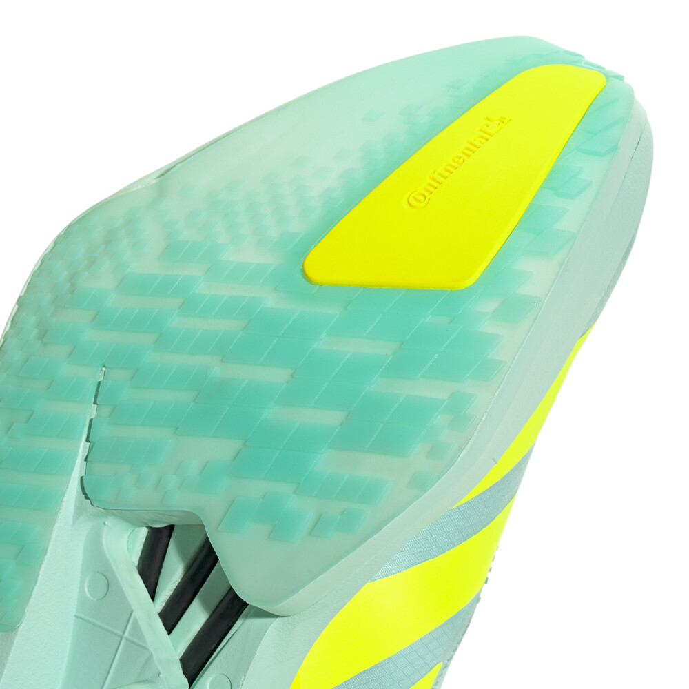 adidas Adizero Adios Pro 4 Women's Running Shoes | Semi Flash Aqua/Lucid Lemon/Mint Tone — photo 9