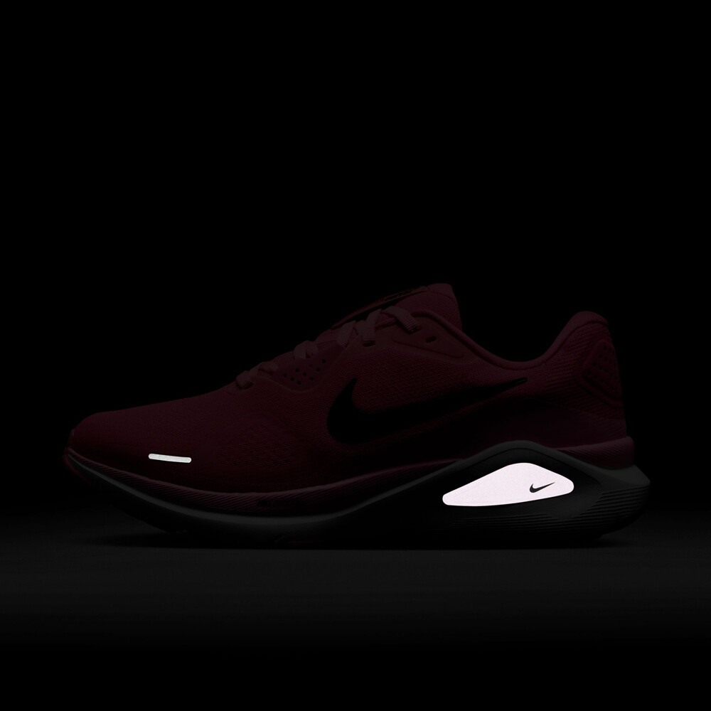 Nike Structure 26 Women's Running Shoes | Hyper Pink/Black/Pink Spell — photo 10