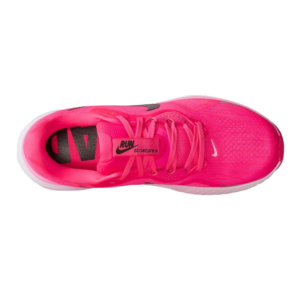 Nike Structure 26 Women's Running Shoes | Hyper Pink/Black/Pink Spell — photo 5