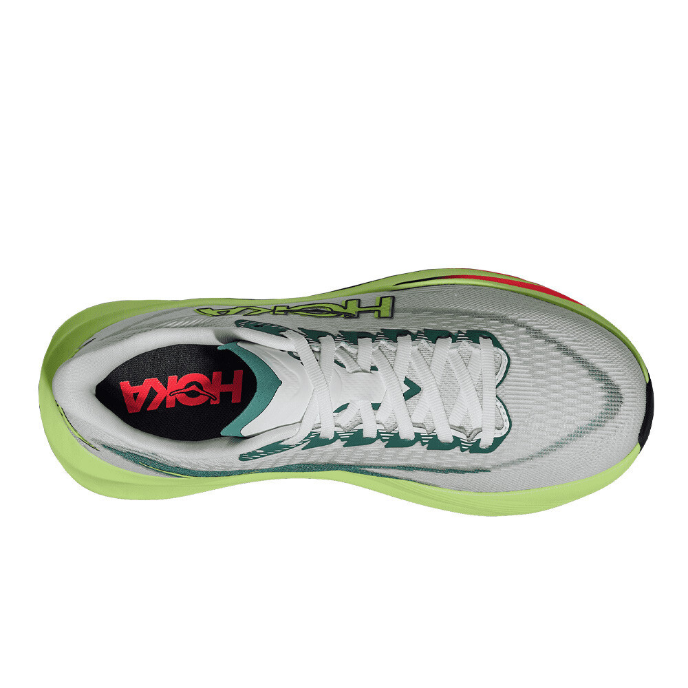 Hoka Mach 7 Women's Running Shoes | Frost/Neon Yuzu — photo 5