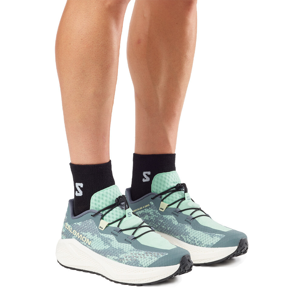 Salomon Aero Glide 4 GRVL Men's Trail Running Shoes | Stormy Weather/Lichen — photo 8