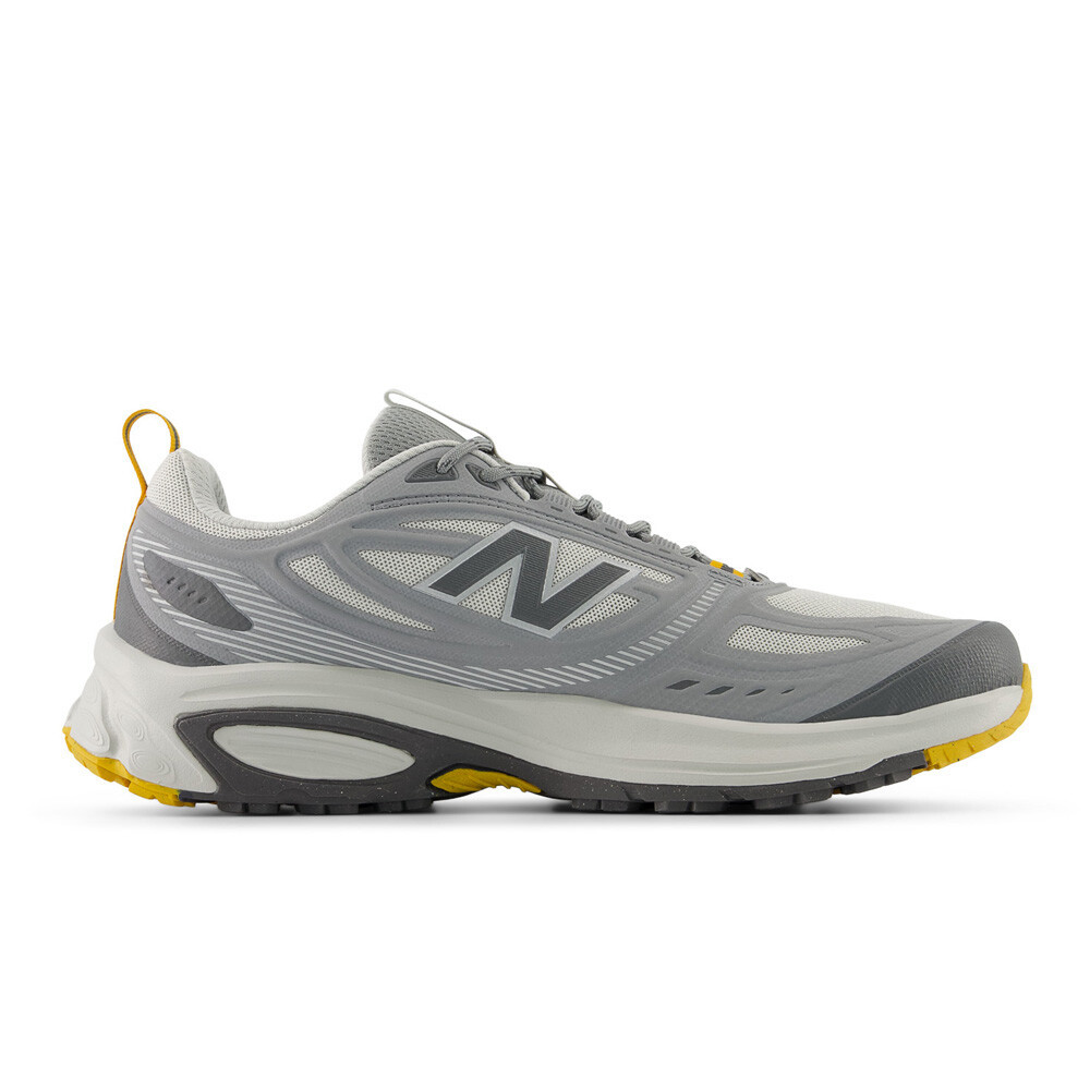 New Balance 410v9 Men's Trail Running Shoes | Grey Matter/Slate Grey/Varsity Gold — photo 2
