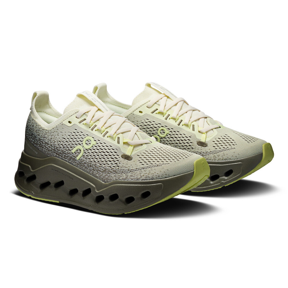 On Running On Cloudsurfer Max Women's Running Shoes (D Width) | Seedling/Olive — photo 7