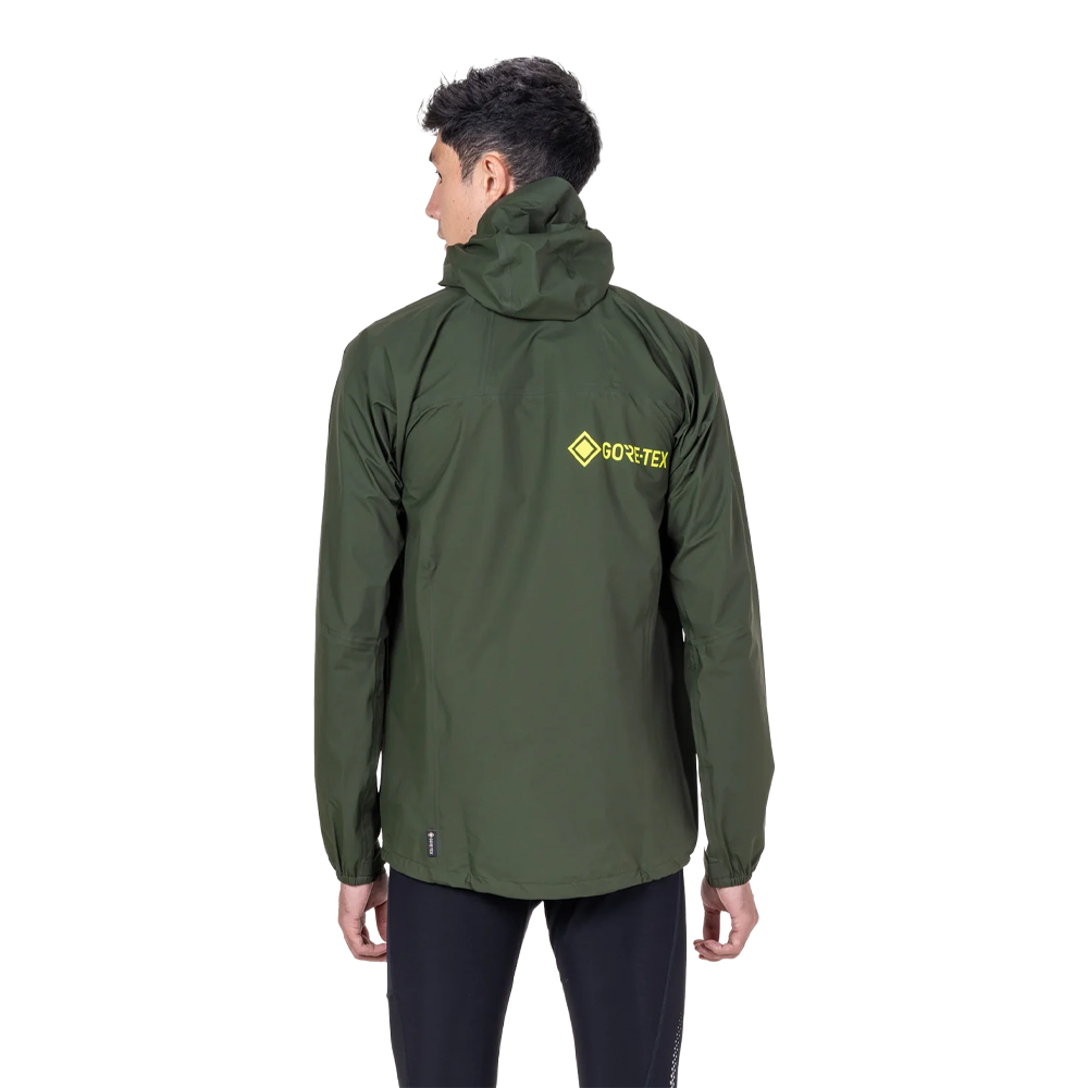 RonHill X Mountain Equipment GORE-TEX Mercurial Waterproof Men's Jacket | Kelp/Zest — photo 3
