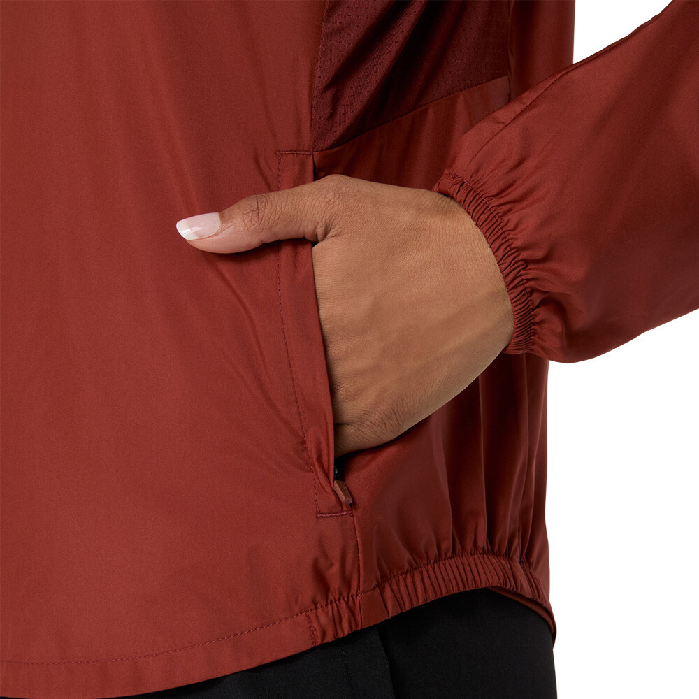Asics Core Women's Running Jacket | Singed Red — photo 8