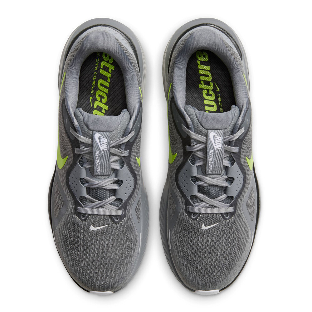 Nike Structure 26 Men's Running Shoes | Cool Grey/Dark Smoke Grey/White — photo 5