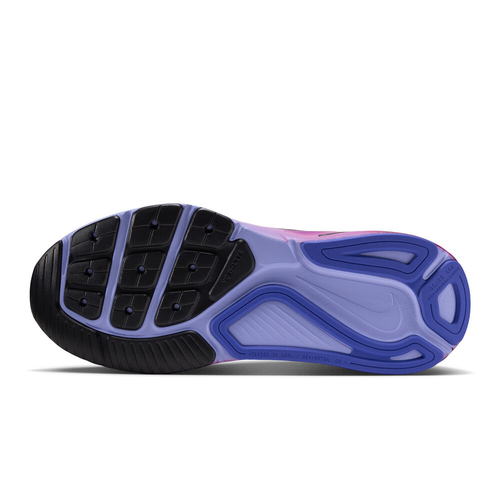 Nike Structure 26 Women's Running Shoes | Black Gridiron Purple Pulse Metallic Silver' — photo 3