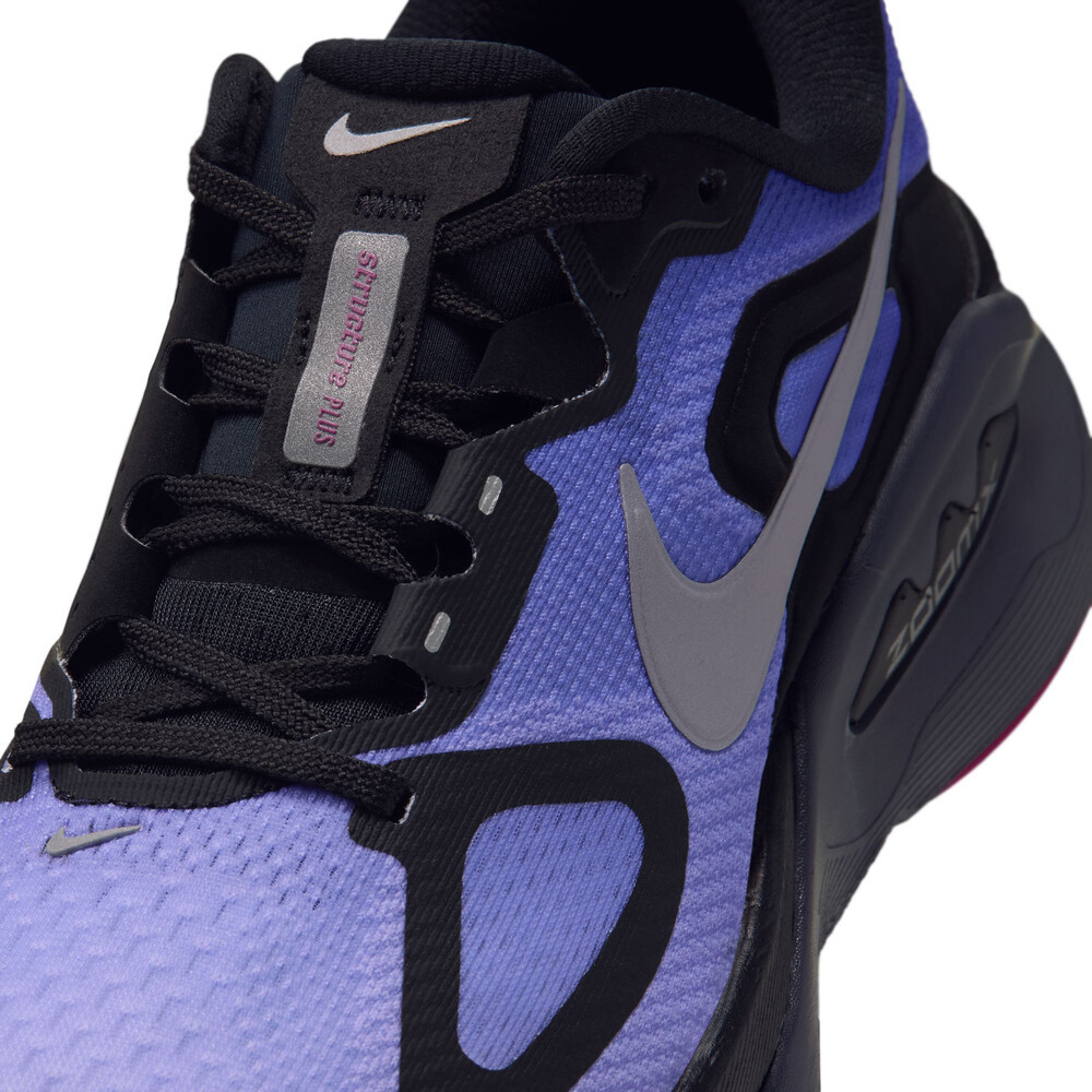 Nike Structure Plus Women's Running Shoes | Black/Persian Violet/Purple Pulse — photo 8