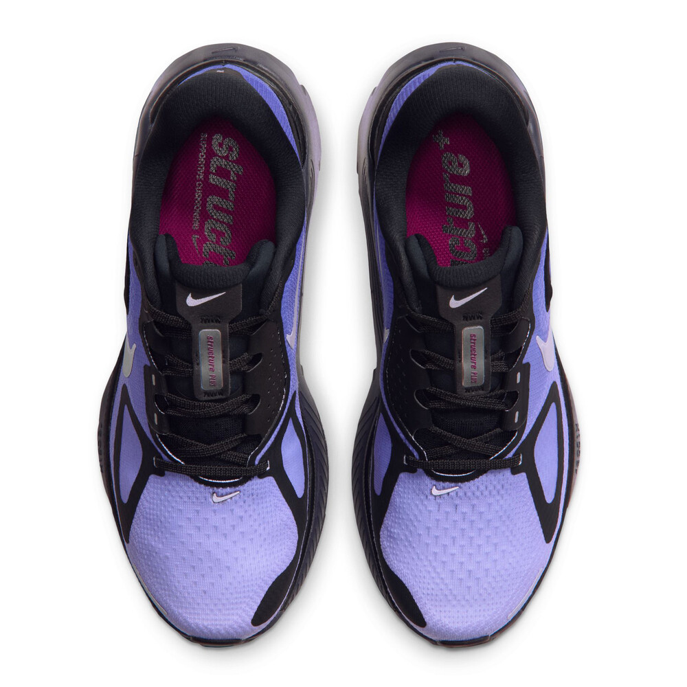 Nike Structure Plus Women's Running Shoes | Black/Persian Violet/Purple Pulse — photo 5