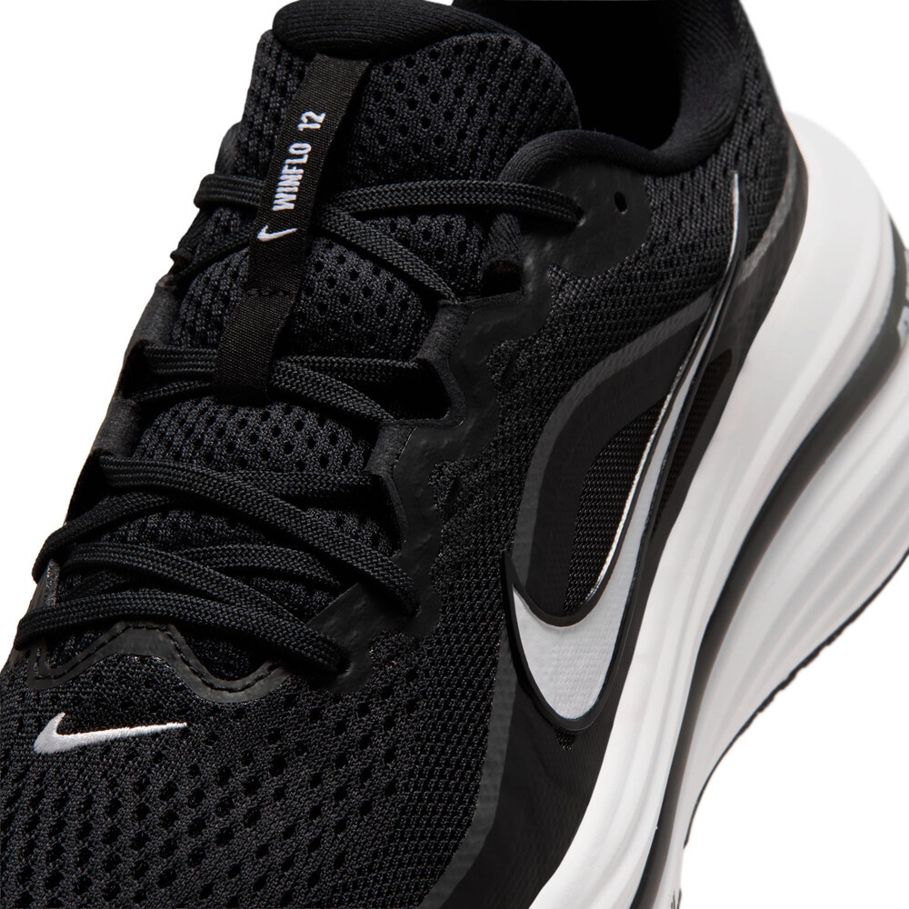 Nike Air Winflo 12 Men's Running Shoes | Black/Dark Smoke Grey/White — photo 8