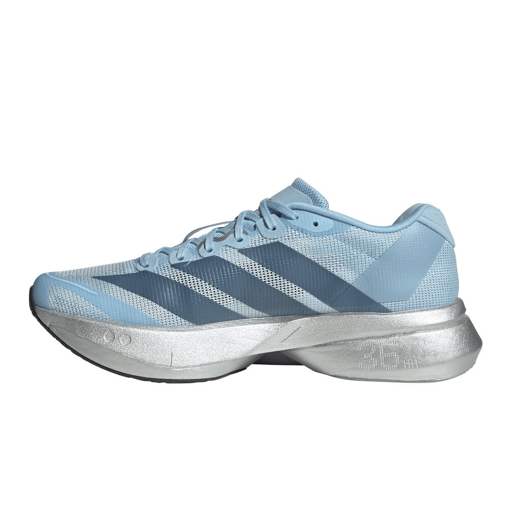 adidas Adizero Boston 13 Women's Running Shoes | Clear Sky/Steel Row/Silver Metallic — photo 4
