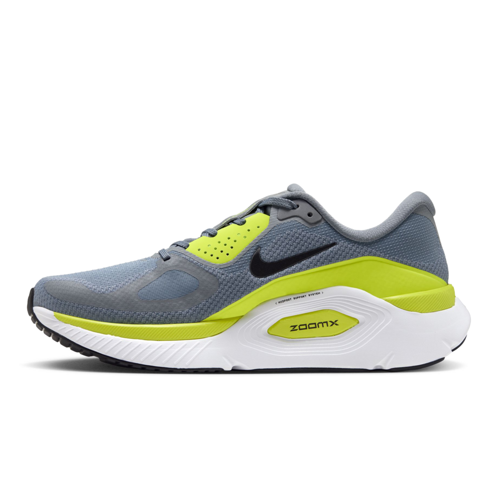 Nike Structure Plus Men's Running Shoes | Cool Grey/Lemon Venom/Black — photo 6