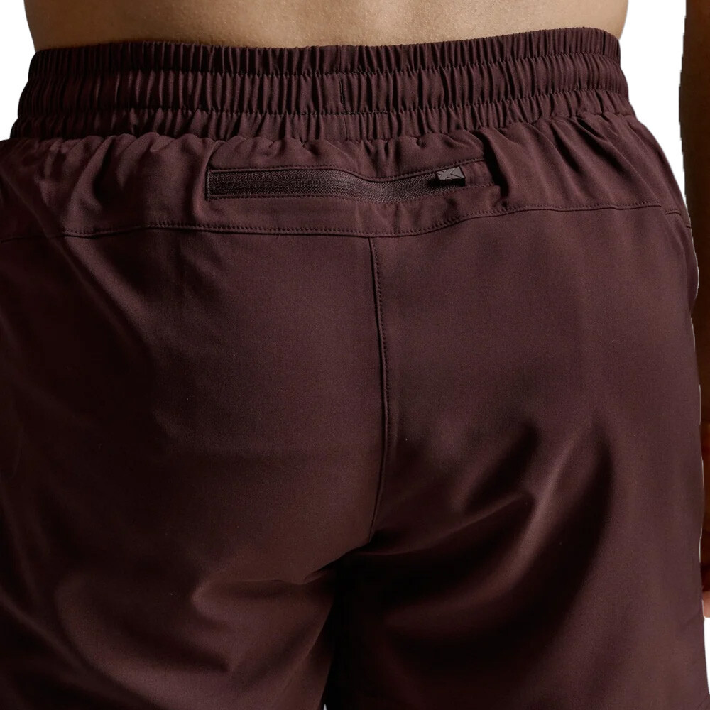2XU Aero 5 Inch Men's Shorts | Bark/Black Reflective — photo 6
