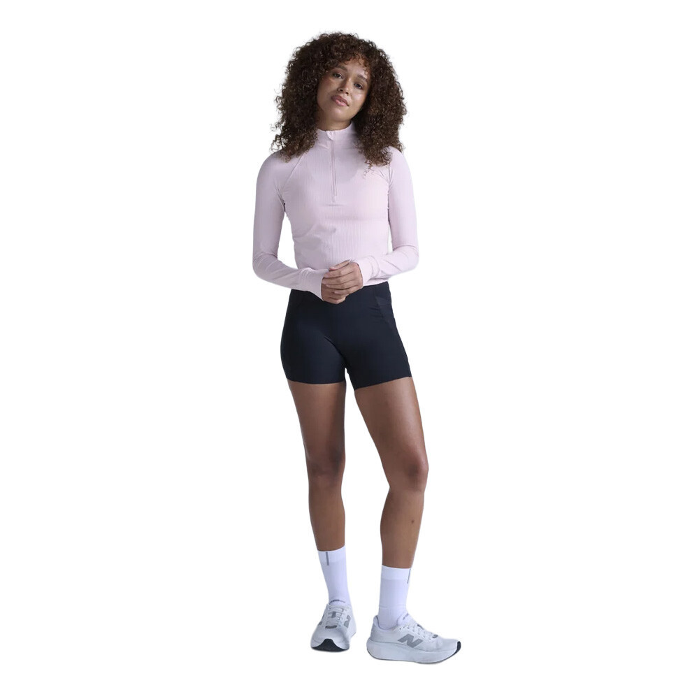 2XU Aero Mesh Hi-Rise Compression 4 Inch Women's Shorts | Black/Silver Reflective — photo 6