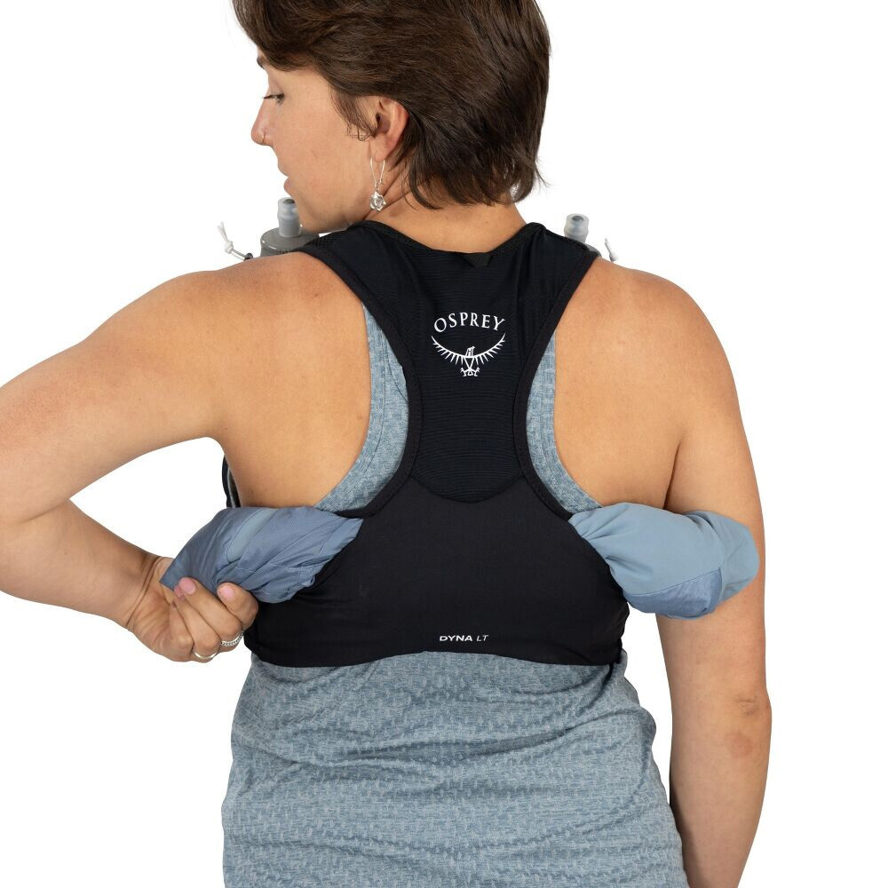 Osprey Dyna LT Women's Running Vest With Flasks (L) in Black — photo 10