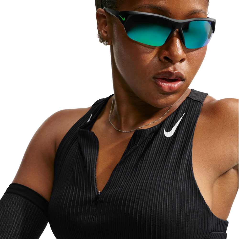 Nike Aeroswift Dri-FIT ADV Cropped Women's Running Vest | Black/White — photo 4