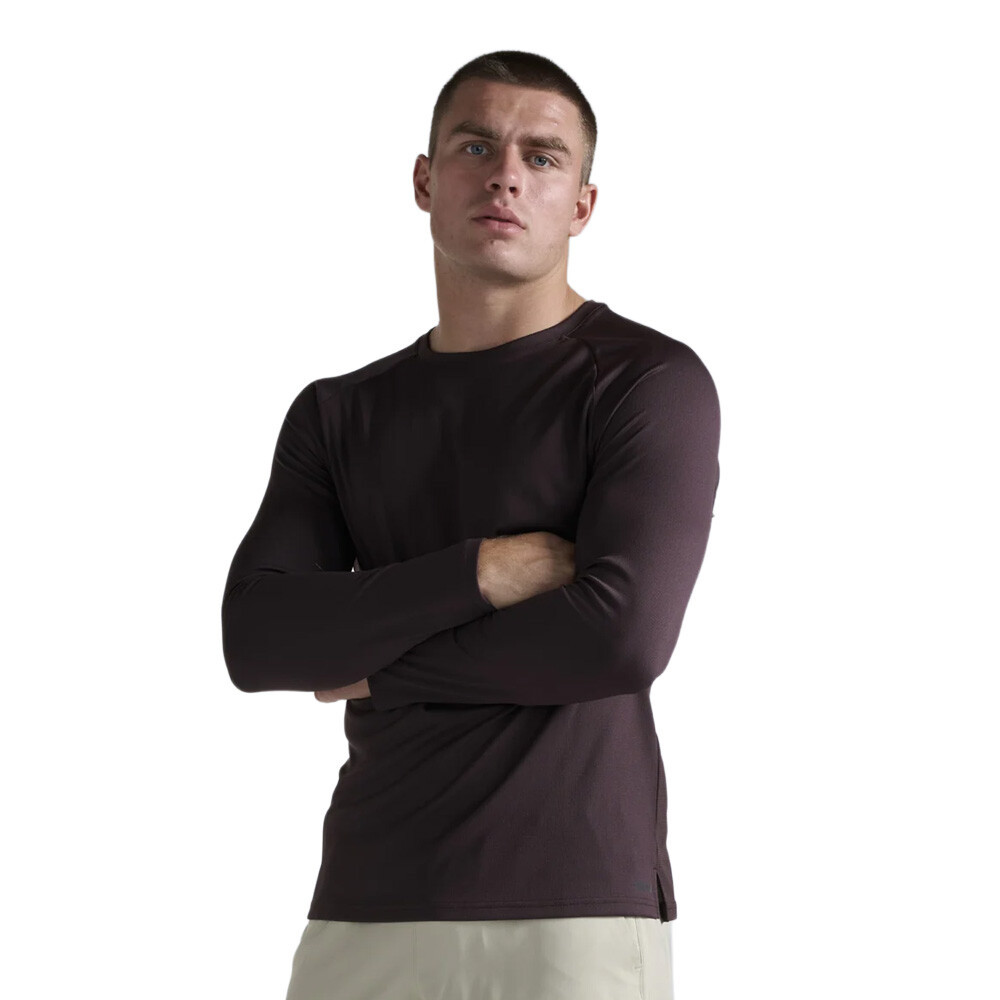 2XU Aero Men's Top | Bark/Black Reflective — photo 3