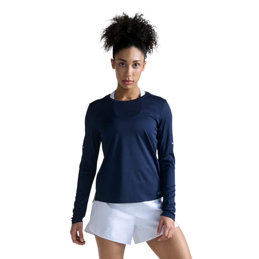 2XU Aero Women's Top | Midnight/Reflective Silver — photo 2