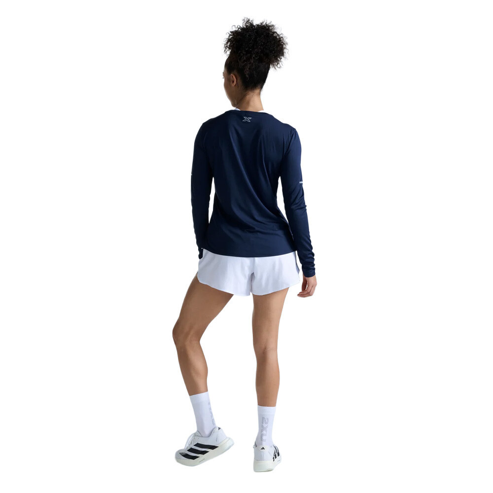 2XU Aero Women's Top | Midnight/Reflective Silver — photo 5
