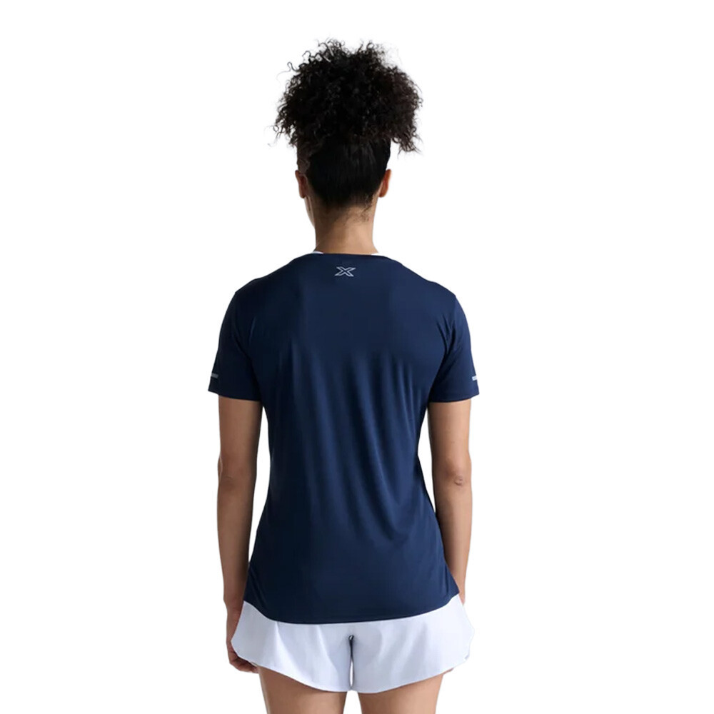 2XU Aero Women's T-Shirt | Midnight/Silver Reflective — photo 3