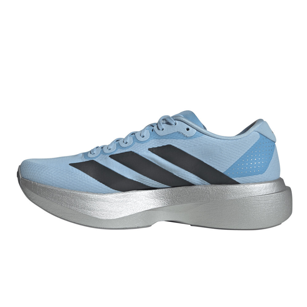 adidas Adizero EVO SL Woven Men's Running Shoes | Clear Sky/Carbon/Silver Metallic — photo 4