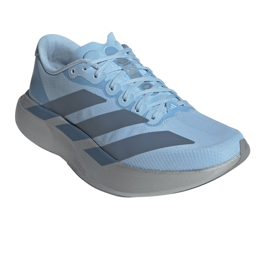 adidas Adizero EVO SL Woven Women's Running Shoes | Clear Sky/Grey/Silver Metallic — photo 6