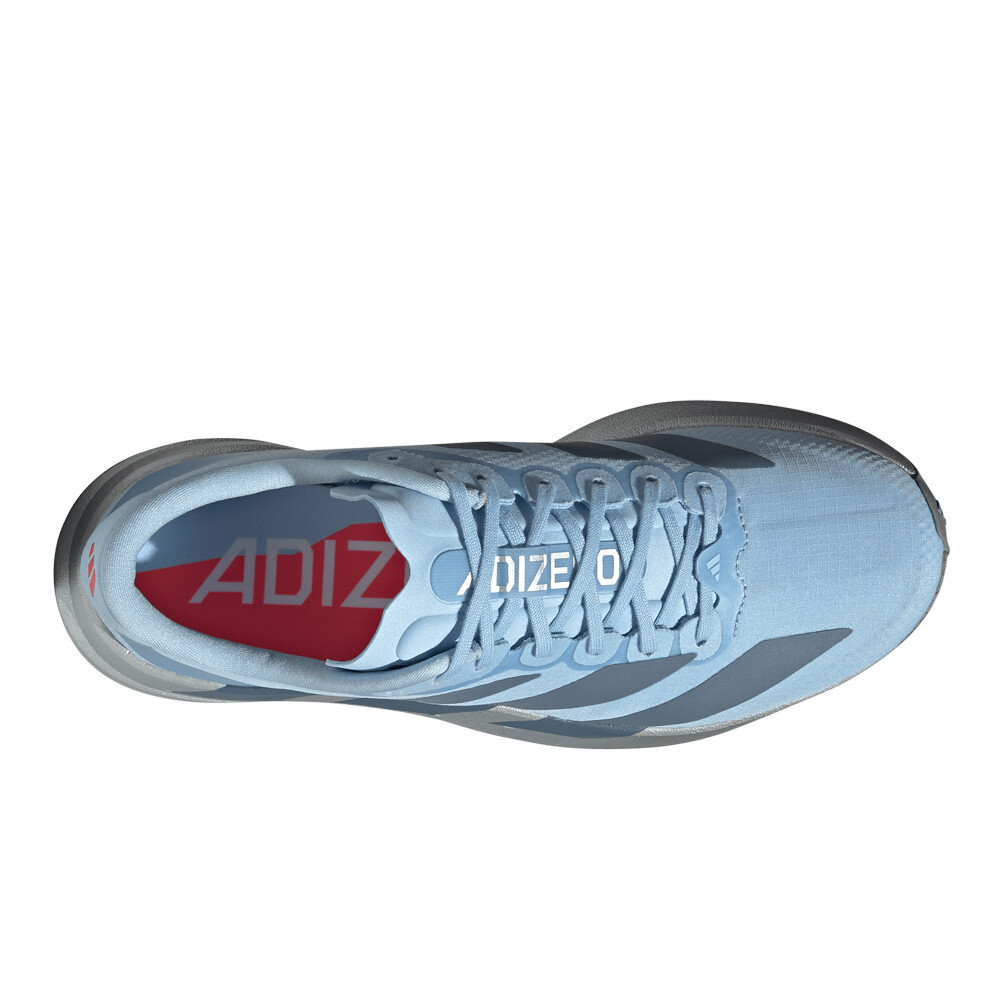 adidas Adizero EVO SL Woven Women's Running Shoes | Clear Sky/Grey/Silver Metallic — photo 5