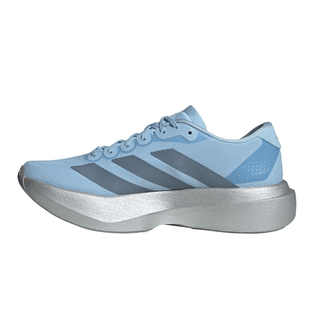 adidas Adizero EVO SL Woven Women's Running Shoes | Clear Sky/Grey/Silver Metallic — photo 4