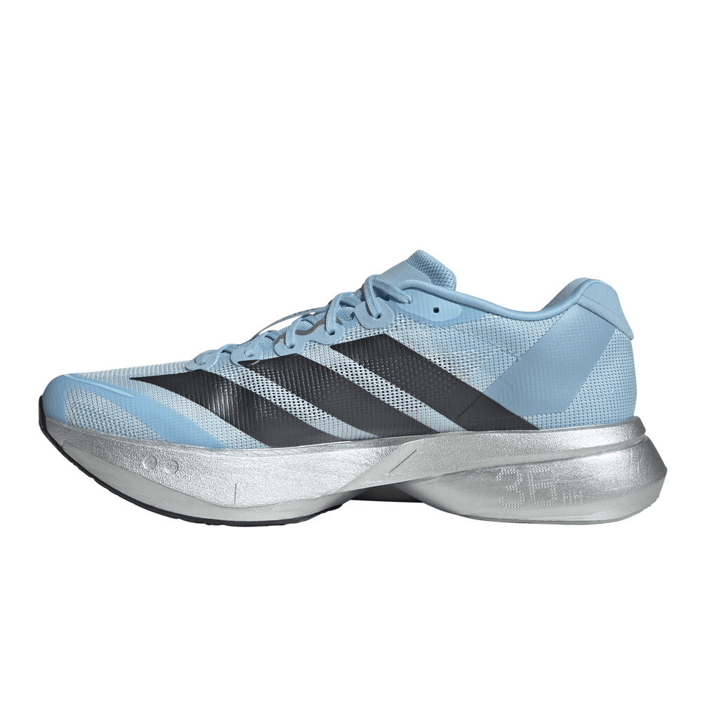 adidas Adizero Boston 13 Men's Running Shoes | Clear Sky/Carbon/Silver Metallic — photo 4