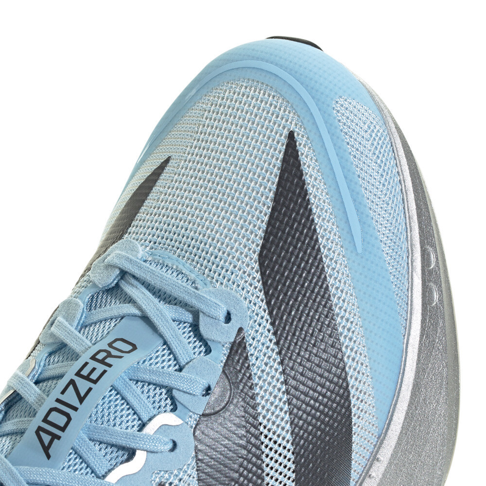 adidas Adizero Boston 13 Men's Running Shoes | Clear Sky/Carbon/Silver Metallic — photo 8