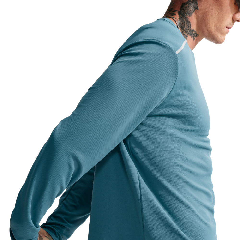 Nike Dri-FIT Miler Men's Running Top | Smokey Blue/Reflective Silver — photo 5