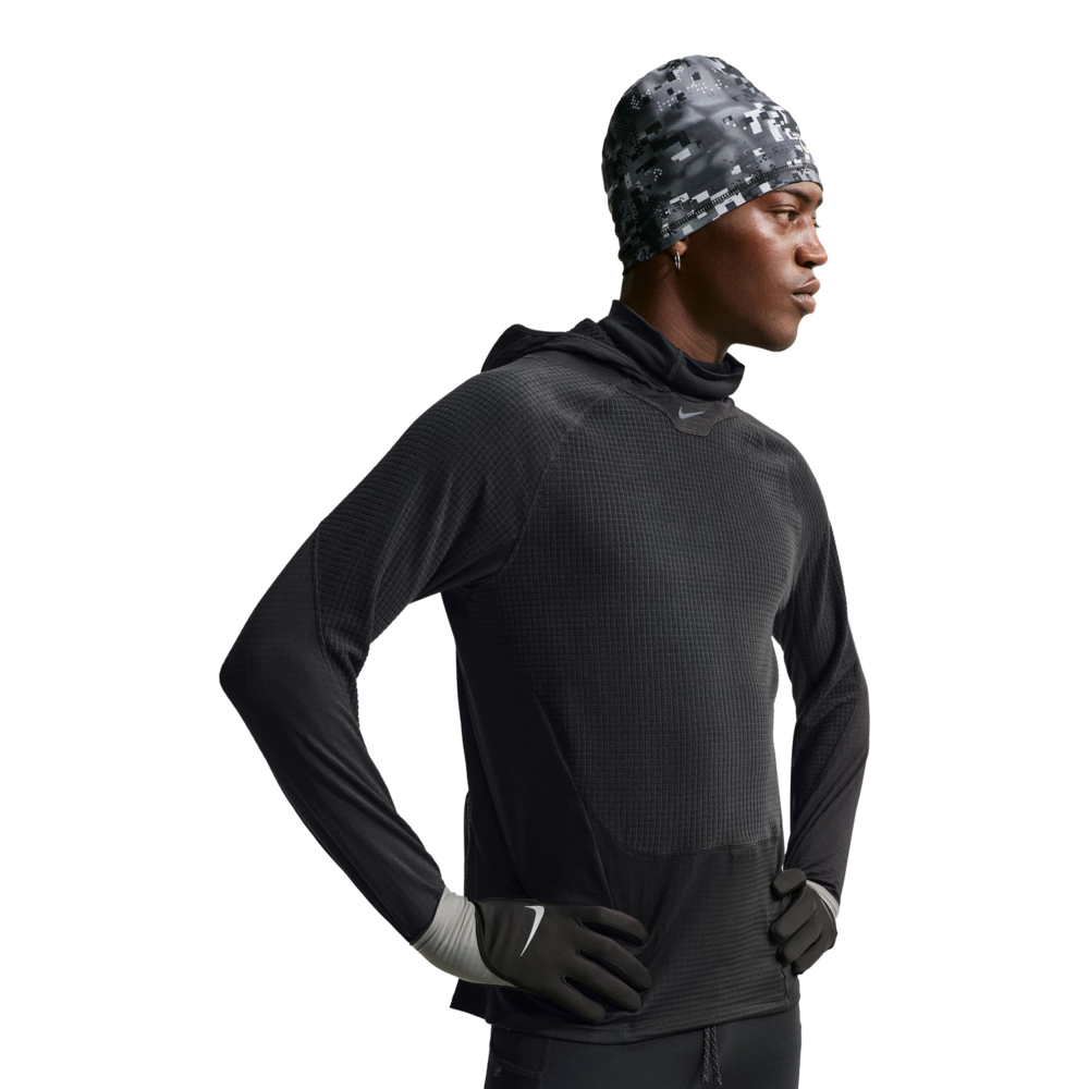 Nike Stride Therma-FIT Winterized Men's Hooded Top | Black/Reflective Silver — photo 4