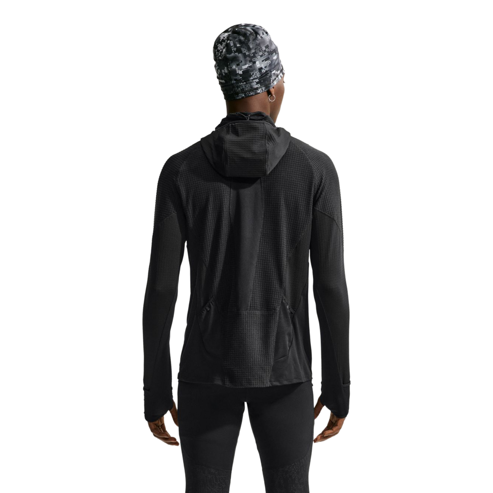 Nike Stride Therma-FIT Winterized Men's Hooded Top | Black/Reflective Silver — photo 3