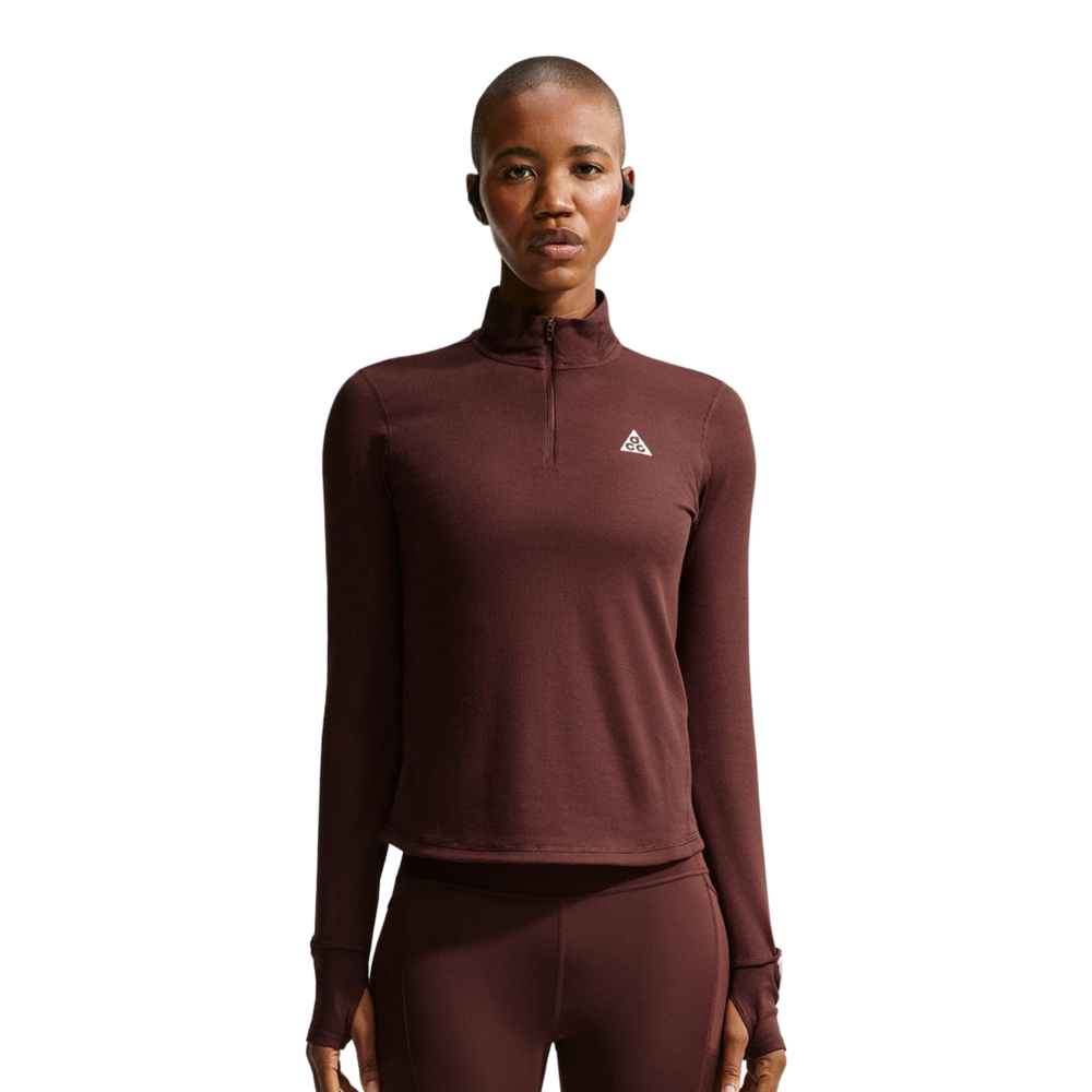 Nike ACG Trail Dri-FIT Half-Zip Women's Trail Running Top | Mystic Dates/Summit White — photo 2