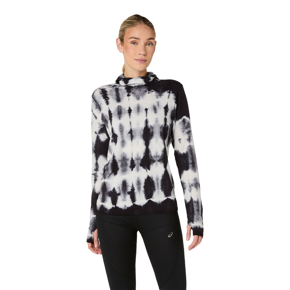 Asics Limited Series Road Insulate Women's Hooded Top | Cream/Performance Black — photo 2