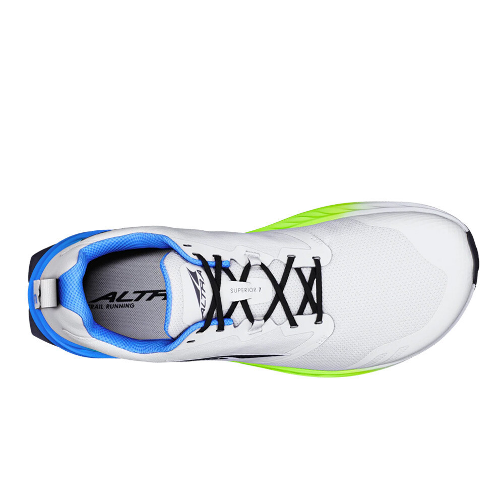 Altra Superior 7 Men's Trail Running Shoes | Vapour Grey/Black/Super Sonic — photo 6