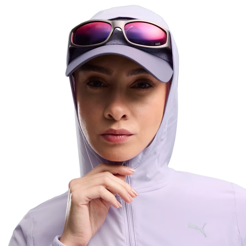 Puma Velocity Woven Running Hooded Women's Jacket | Light Lavender — photo 6