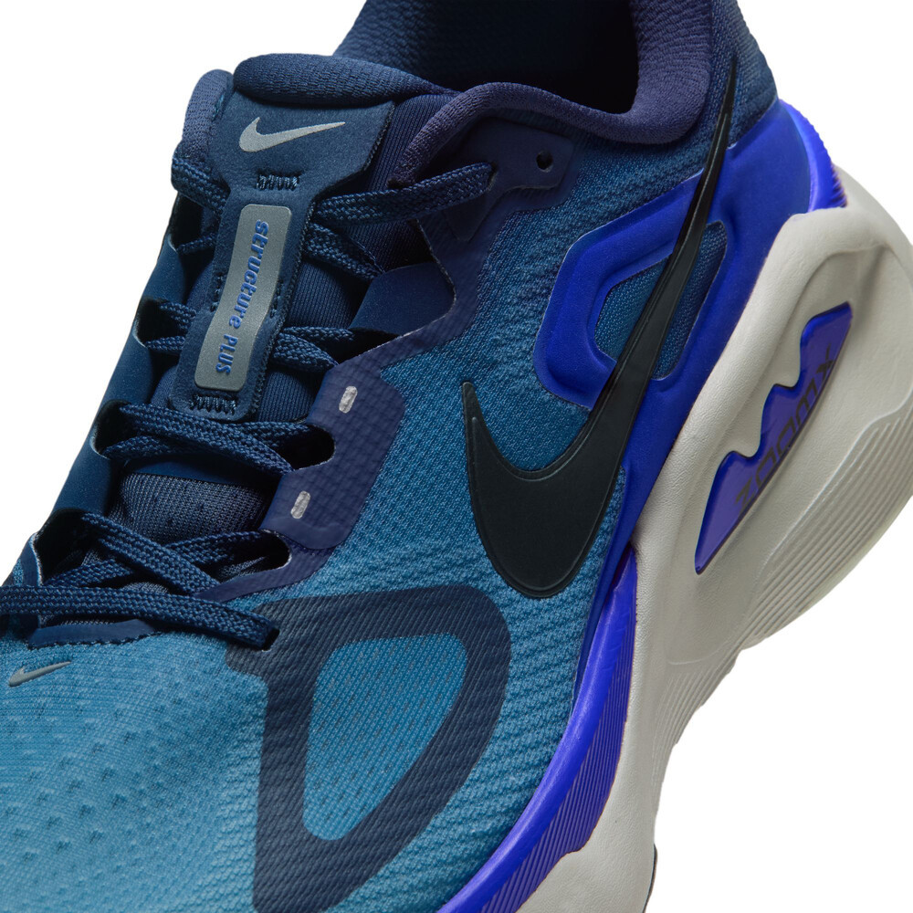 Nike Structure Plus Men's Running Shoes | Midnight Navy/Smoky Blue/Racer Blue — photo 8