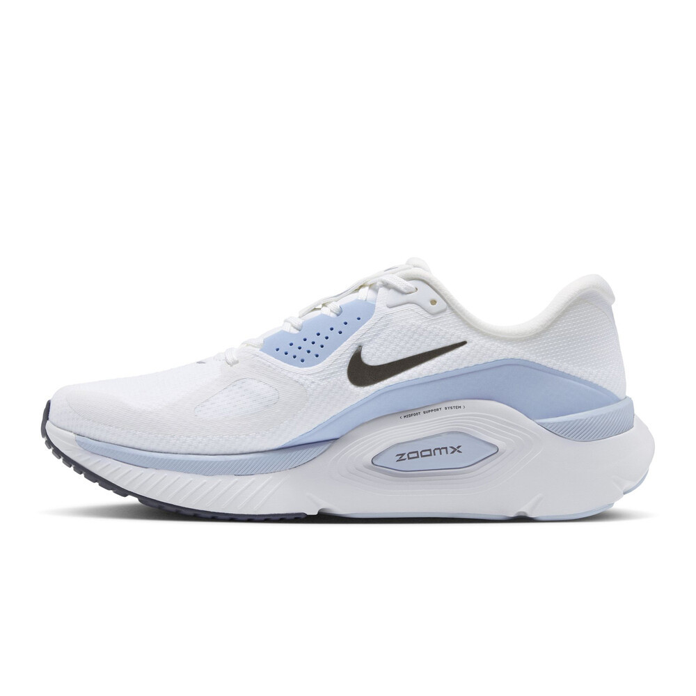Nike Structure Plus Men's Running Shoes | Summit White/Metallic Dark Grey/Light Armoury Blue — photo 6