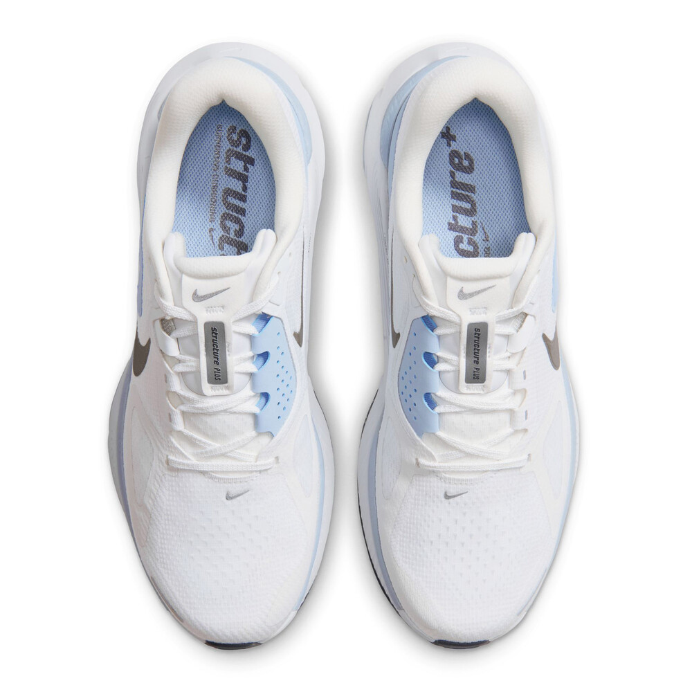 Nike Structure Plus Men's Running Shoes | Summit White/Metallic Dark Grey/Light Armoury Blue — photo 5