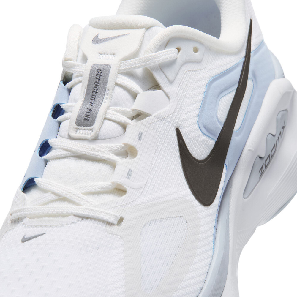 Nike Structure Plus Men's Running Shoes | Summit White/Metallic Dark Grey/Light Armoury Blue — photo 8