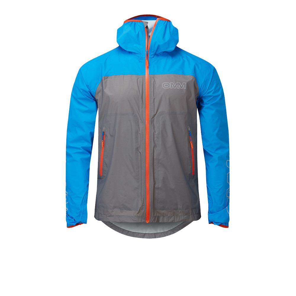 OMM Halo Running Jacket | Grey Blue