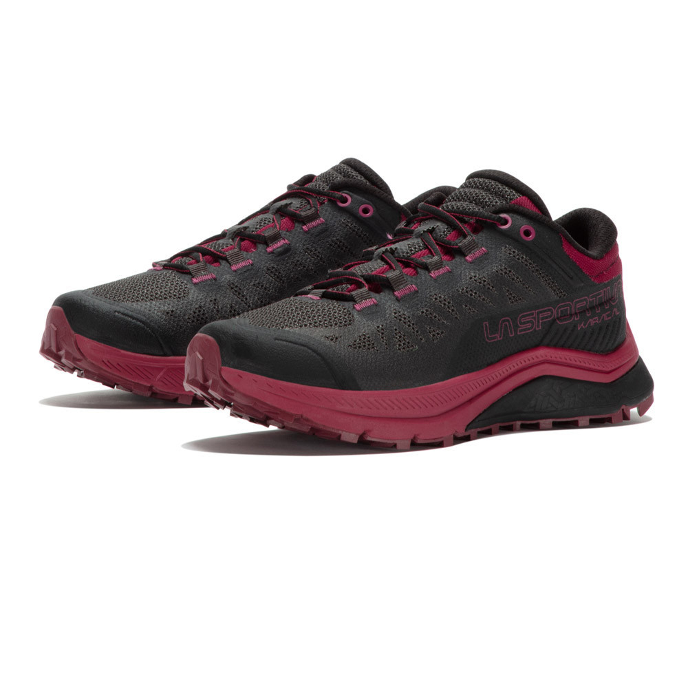 La Sportiva Karacal Women's Trail Running Shoe | Black/Red Plum