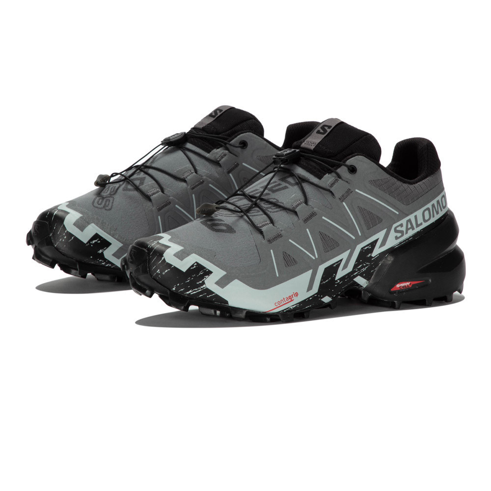 Salomon Speedcross 6 Men's Trail Running Shoes (2E Width) | Quiet Shade/Black/Pearl Blue